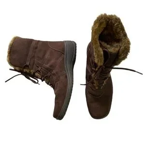 Ara Shoes Ara Magaly Waterproof Goretex Faux Fur Boots Size 85